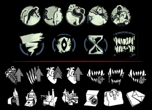 Сравнение элементов интерфейса Dishonored и Vampyr